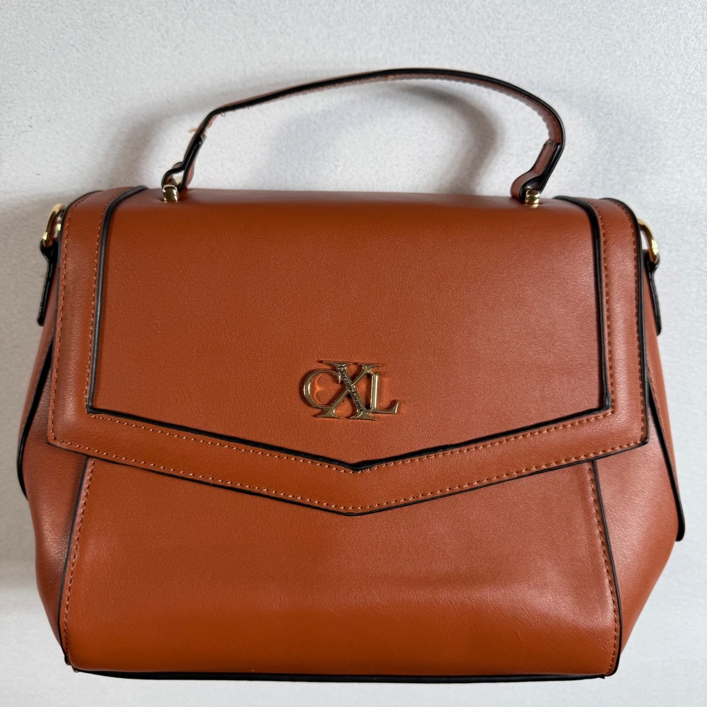 CXL by Christian Lacroix Top Handle Satchel‎ Handbag Brown